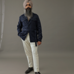 Heritage Expedition Shacket Navy Blue