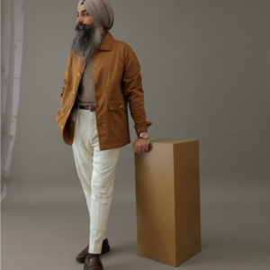 Iconic Cotton Twil Shacket Brown